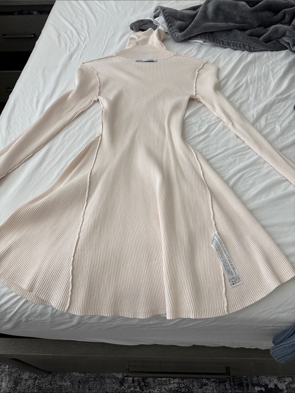 Zara sweater skate dress